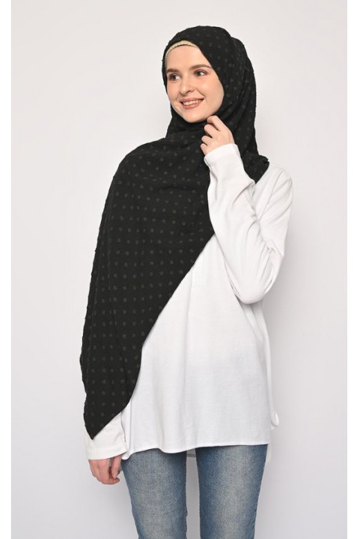 Faradhita Pasmina Instan Black